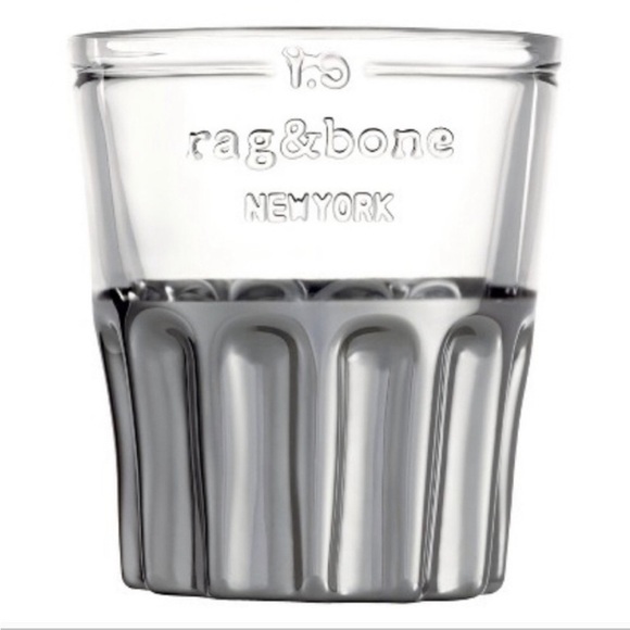 Rag & Bone - 4 Shot Glasses - NIB silver accents - Picture 2 of 5
